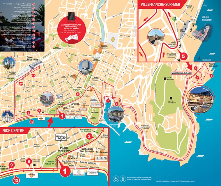 Nice: 1 or 2-Day Hop-On Hop-Off Bus Tour - Cathédrale and the lanes of Vieux Nice