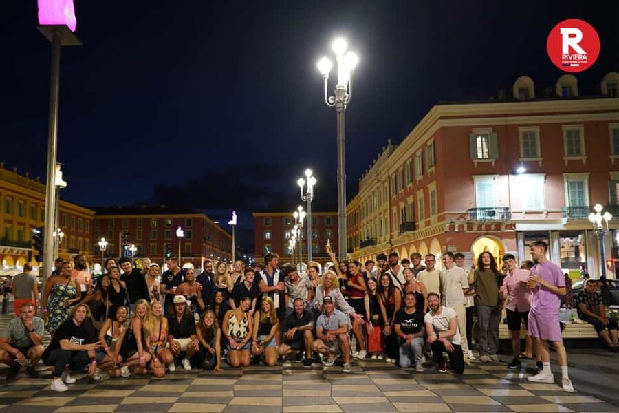 Nice: 4 Bar, 1 Club Riviera Bar Crawl Party with Free Shots - Three hours around Cours Saleya