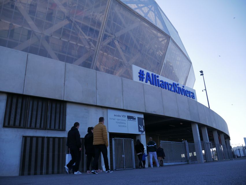 Nice: Allianz Stadium and National Sports Museum Tour - Walking through Allianz Riviera’s behind-the-scenes areas