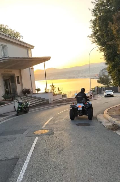 NICE BY ELECTRIC QUAD:panoramic tour from Nice - A five-minute break at Nice Harbour