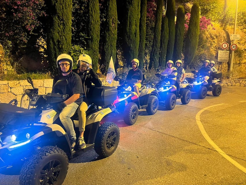 NICE BY ELECTRIC QUAD:panoramic tour from Nice - Villefranche views and the Riviera from above