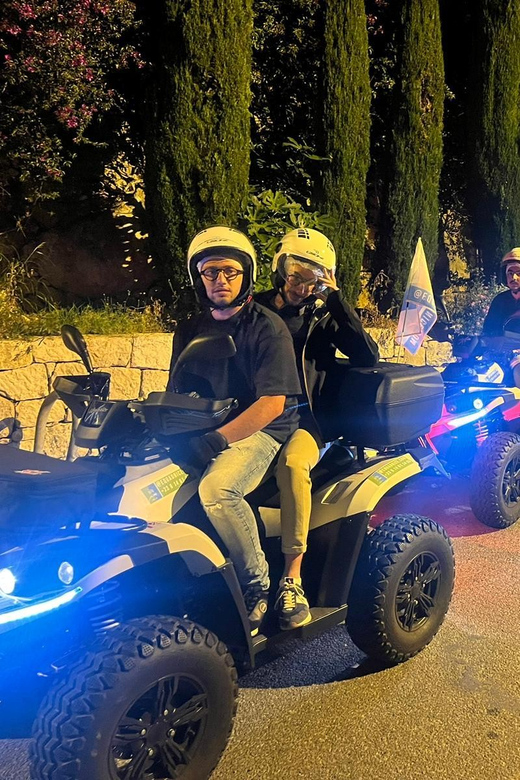 NICE BY ELECTRIC QUAD:panoramic tour from Nice - Daytime, sunset, or night departure