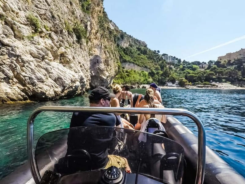 Nice: Coastline Boat Cruise to Monaco - What the Black Tender feels like underway