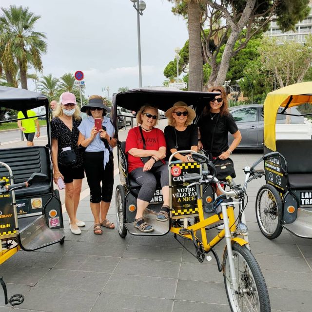 Nice: Electric Rickshaw City Tour with Local Guide - Comfort, seating, and accessibility