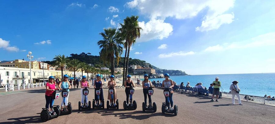 Nice: Guided Segway Tour - Cours Saleya and the food-market atmosphere