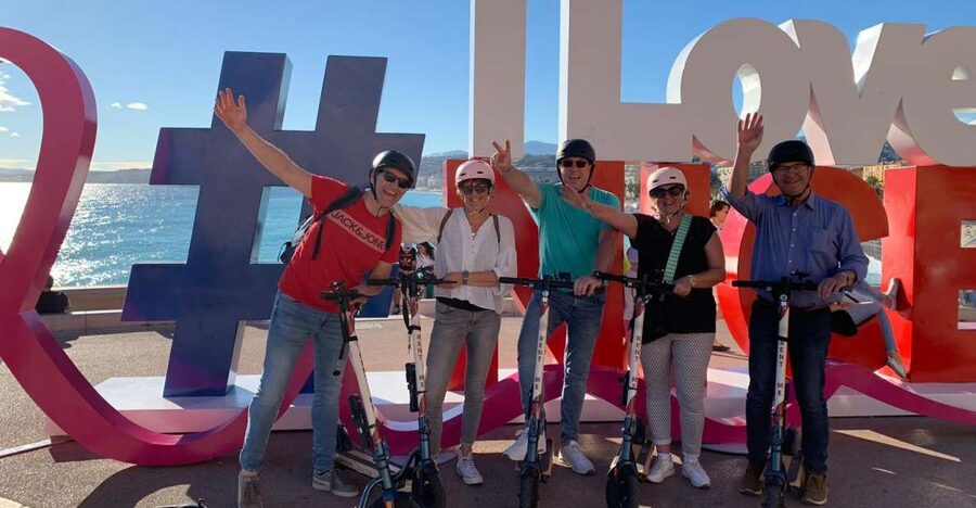 Nice: Must-Sees Electric Scooter Tour - Key points at a glance