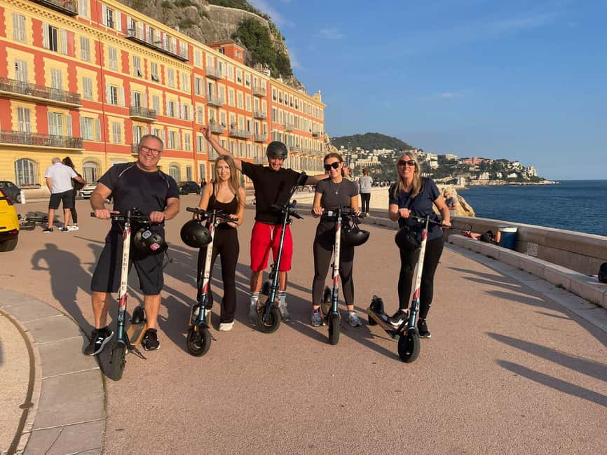 Nice: Must-Sees Electric Scooter Tour - Starting at 7 Avenue Villermont