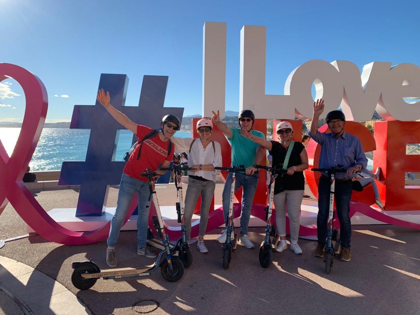 Nice: Must-Sees Electric Scooter Tour - Along the Promenade beside the sea