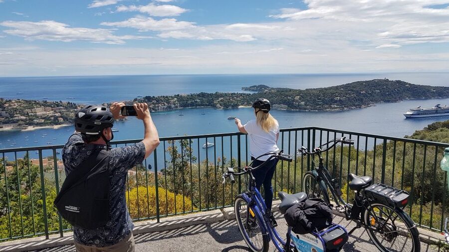 Nice: Panoramic French Riviera E-Bike Tour - The Road to Villefranche-sur-Mer