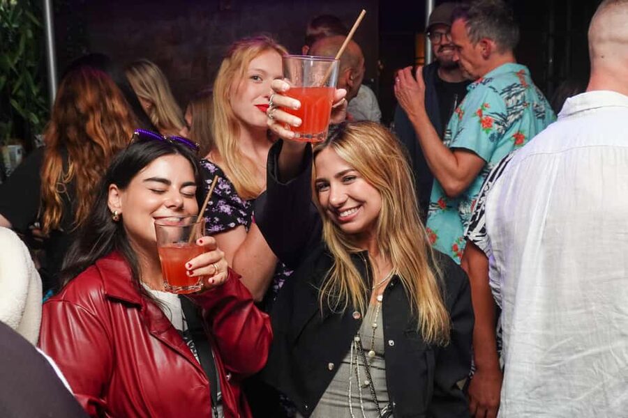 Nice: Party Bar Crawl with Club VIP, 6 Shots, and Games - The photographer and mascot factor