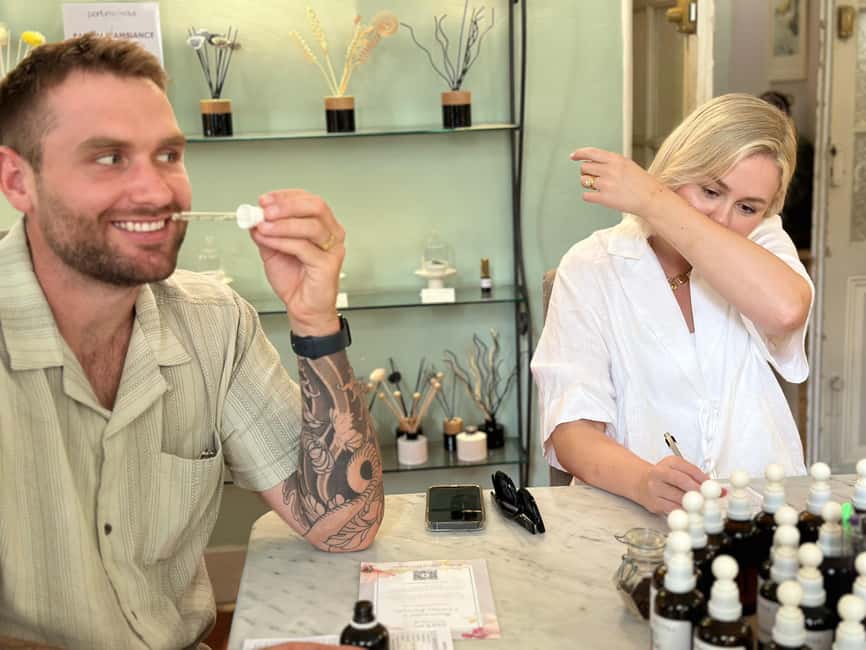 Nice: Perfume Creation Workshop - The opening presentation: perfume explained without the fuss