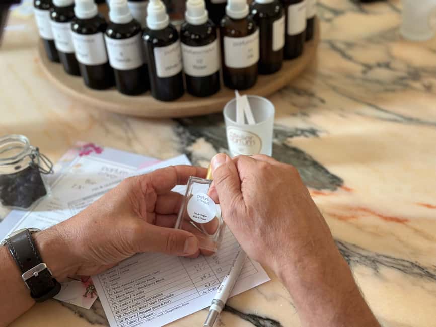 Nice: Perfume Creation Workshop - Who will get the most from the $88 price?