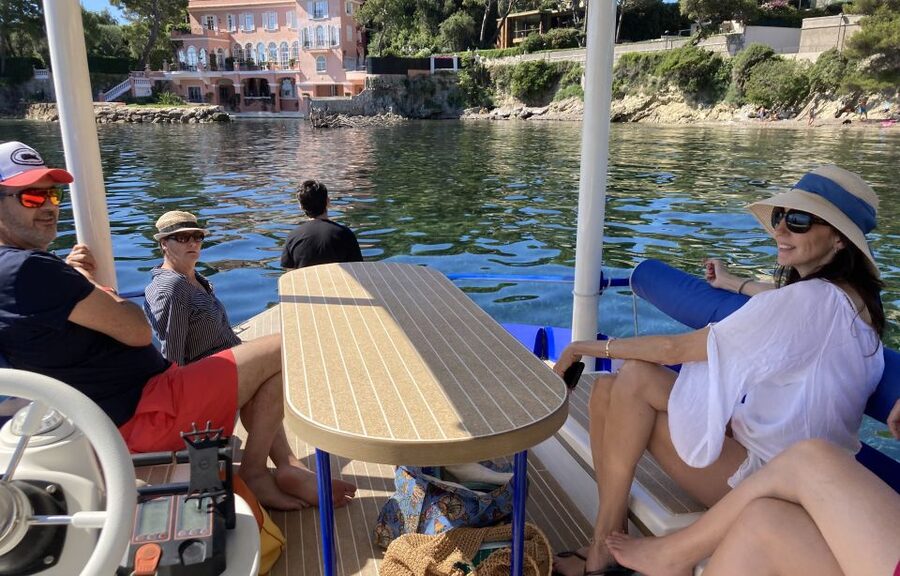 Nice: Private French Riviera Solar Boat Cruise - Starting at the Beaulieu marina