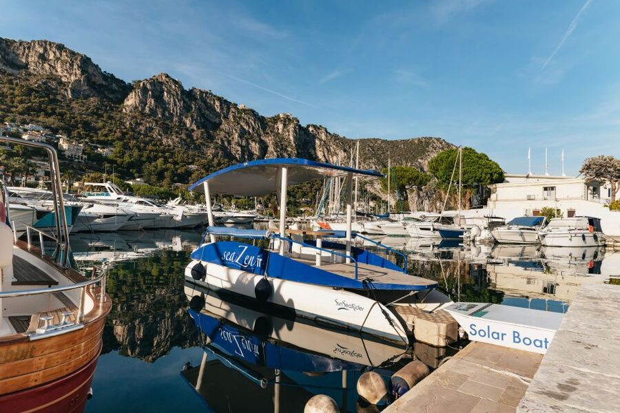 Nice: Private Sunset Tour on Solar Powered Boat - Leaving from Beaulieu-sur-Mer marina