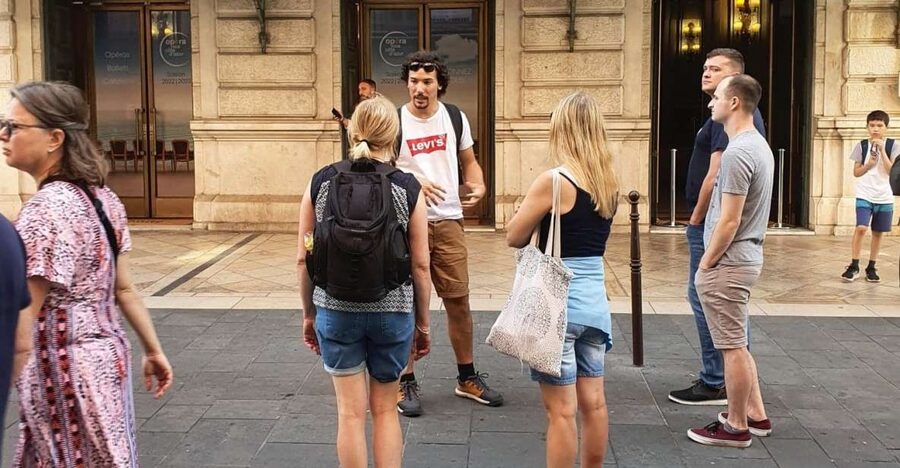 Nice: Sightseeing Walking Tour with certified tour guide - Cours Saleya, the social heart of Old Nice