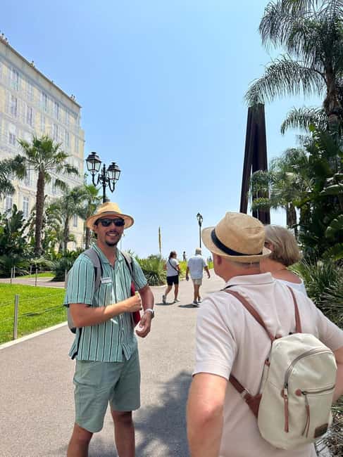 Nice: Sightseeing Walking Tour with certified tour guide - Neuf Lignes Obliques and the Opera House