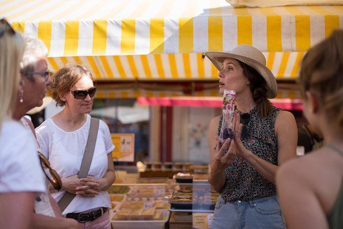 Nice Small-Group Walking Food Tour with Local Specialties & Wine Tasting - Cours Saleya: Flowers, Sweets, and Market Bites