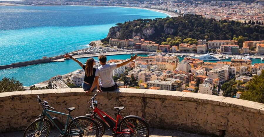 Nice: Villefranche Guided Electric Bike Tour - Key points at a glance
