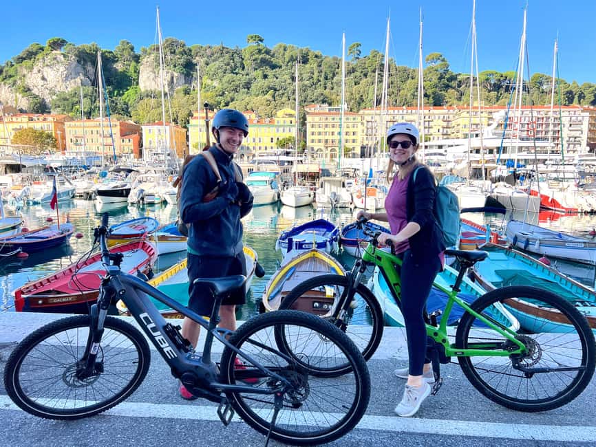 Nice: Villefranche Guided Electric Bike Tour - Along the Promenade des Anglais