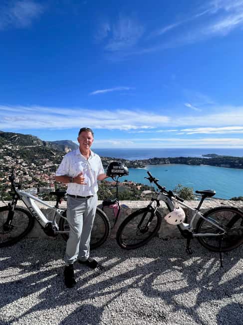 Nice: Villefranche Guided Electric Bike Tour - Daytime ride or sunset e-bike tour?