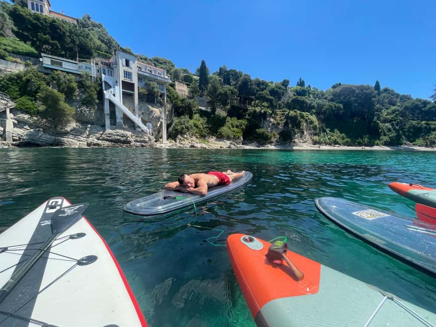 Nice: Villefranche-sur-Mer E-Bike and Paddleboard Tour - Starting at 7 Avenue Villermont