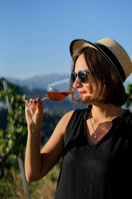 Nice: Vineyard Tour with Wine Tasting - Tasting white, rosé, and red wines in the cellar
