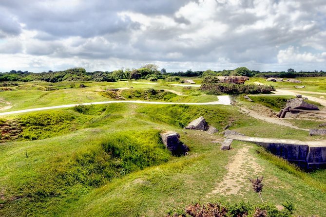 Normandy D-Day Beaches and American Cemetery Day Trip from Paris - Arromanches and the remains of an artificial harbor