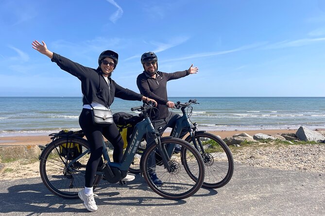 Normandy Guided E-bike tour to Omaha Beach / private tour - Why a bicycle works so well in Normandy