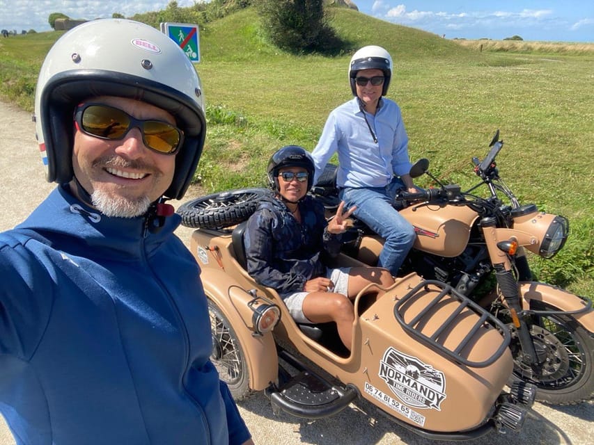 Normandy World War II Private 2 Hours Sidecar Tour Bayeux - Who should book the sidecar ride?