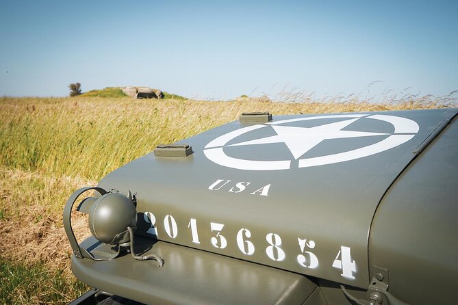 Normandy WW2 Classic Jeep Tour - Longues-sur-Mer gives you the Atlantic Wall up close