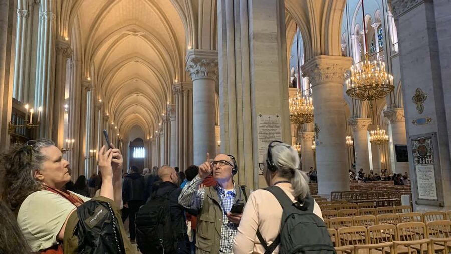 Notre-Dame Cathedral Exterior & Latin Quarter Guided Tour - St. Séverin Church, a Gothic pause