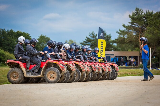 One hour quad ride between Nantes and La Baule - What the one-hour route actually includes