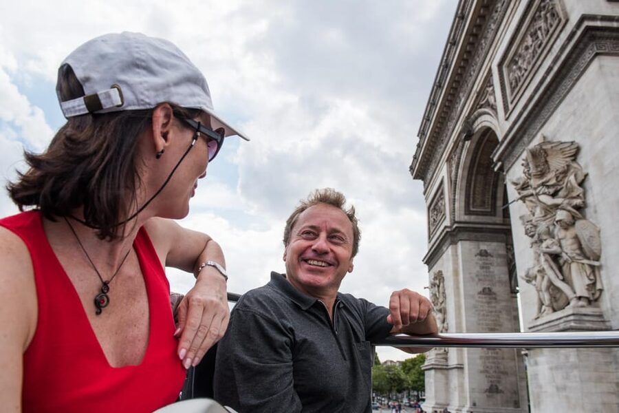 Paris: Arc de Triomphe Ticket & Big Bus Hop-on Hop-off Tour - Musée d’Orsay, Grand Palais, and the Champs-Élysées