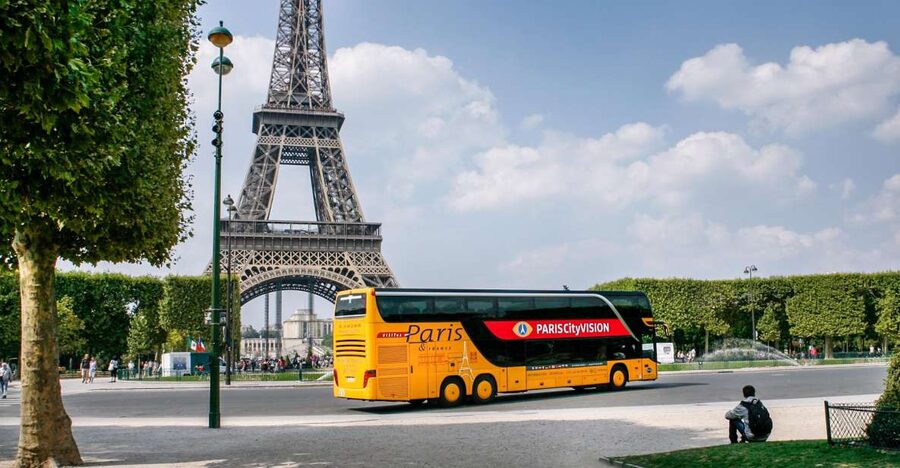 Paris: Audio-Guided Bus Tour & Seine River Cruise - Starting near the Eiffel Tower