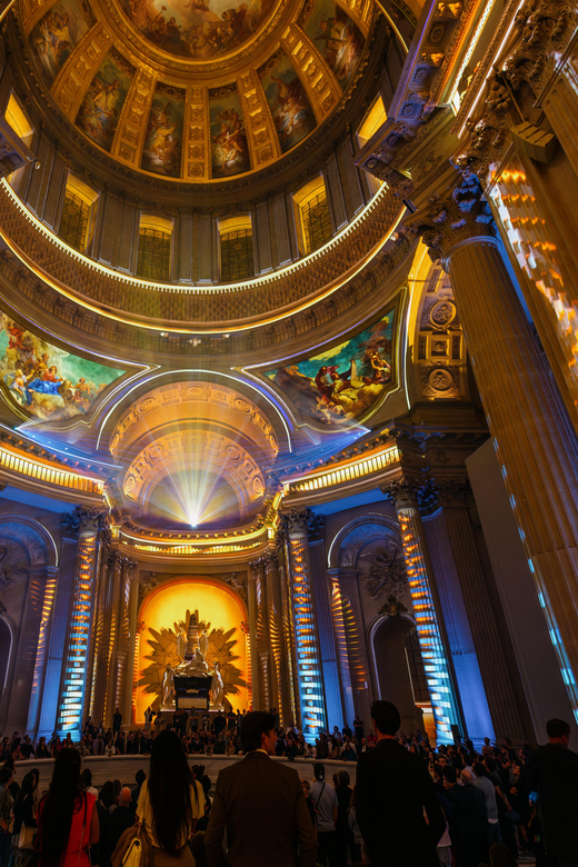 Paris: Aura Invalides Immersive Experience Entry Ticket - Three Parts, Six Chapels, and Time to Move