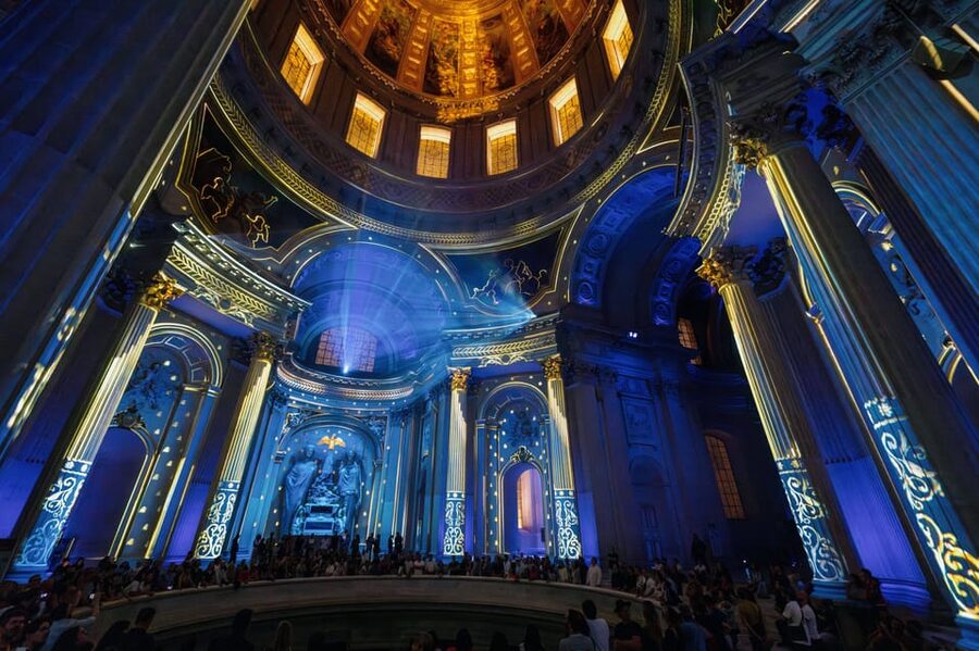 Paris: Aura Invalides Immersive Experience Entry Ticket - The Sound, Light, and Emotional Effect