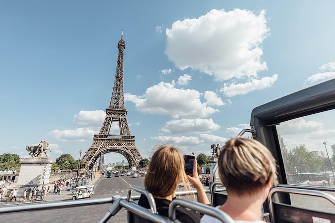 Paris Big Bus Hop-On Hop-Off Tour with Optional River Cruise - The best seats and the real weather problem