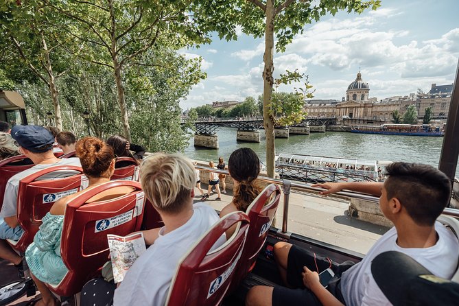 Paris Big Bus Hop-On Hop-Off Tour with Optional River Cruise - Price and value at $46.85