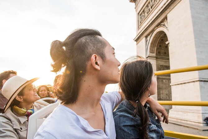 Paris Big Bus Open Top Panoramic Night Tour - Audio commentary, earbuds, and Wi-Fi