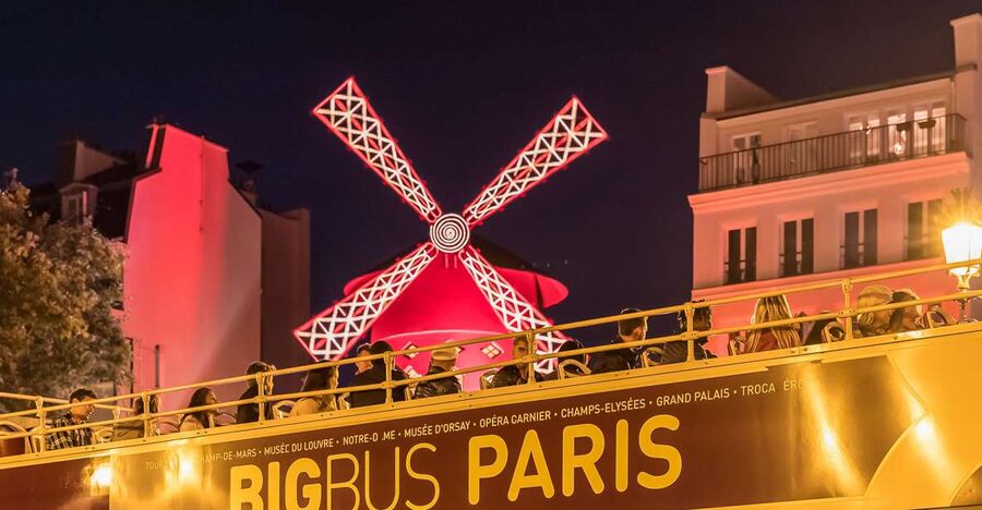 Paris: Big Bus Panoramic Night Tour by Open-Top Bus - Madeleine, Palais Garnier, and the grand boulevards