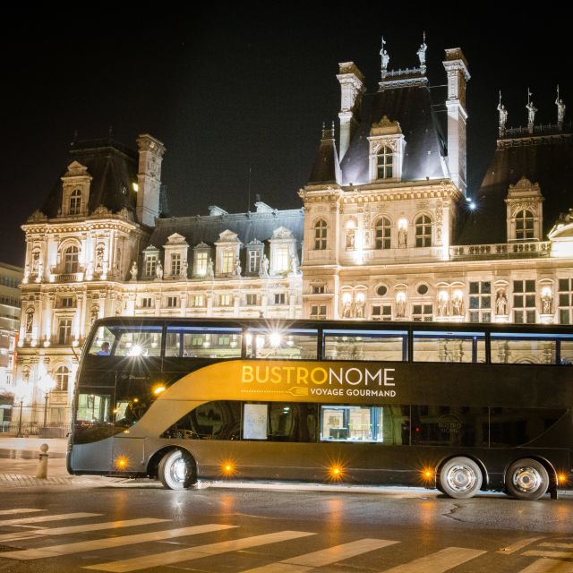 Paris: Bustronome Gourmet Dinner Tour - The six-course dinner and what you eat