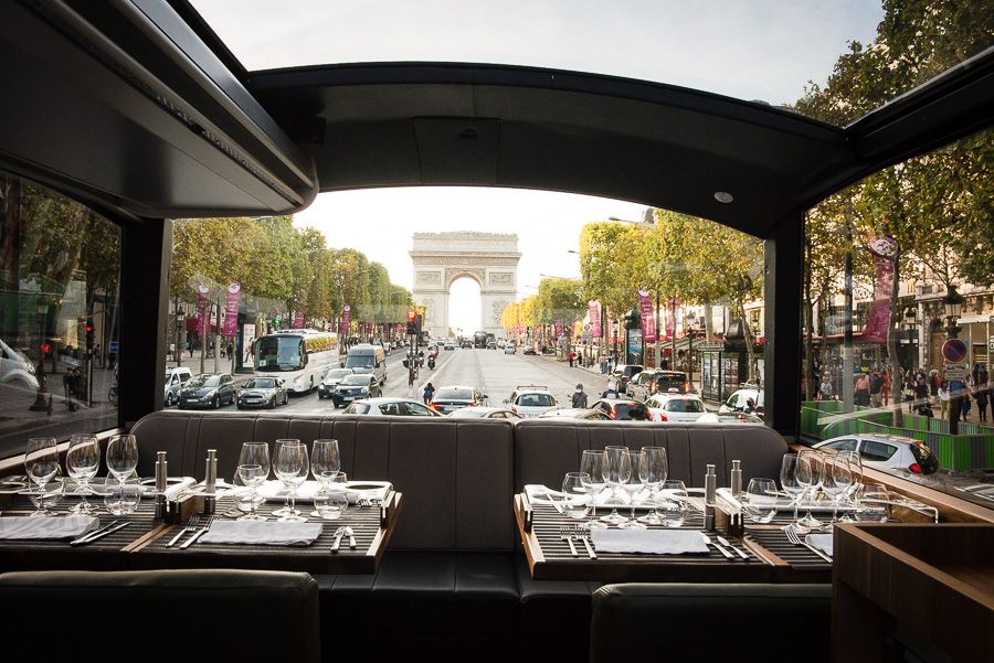 Paris: Bustronome Gourmet Lunch Tour on a Glass-Roof Bus - Who should book Bustronome?