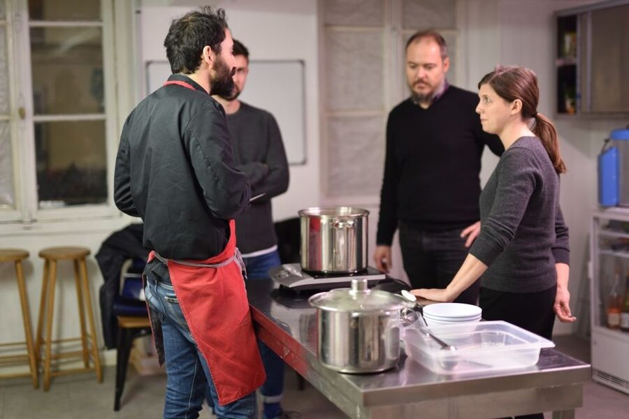 Paris: Butter and Cheesemaking Workshop - Finishing with cheese, bread, and wine