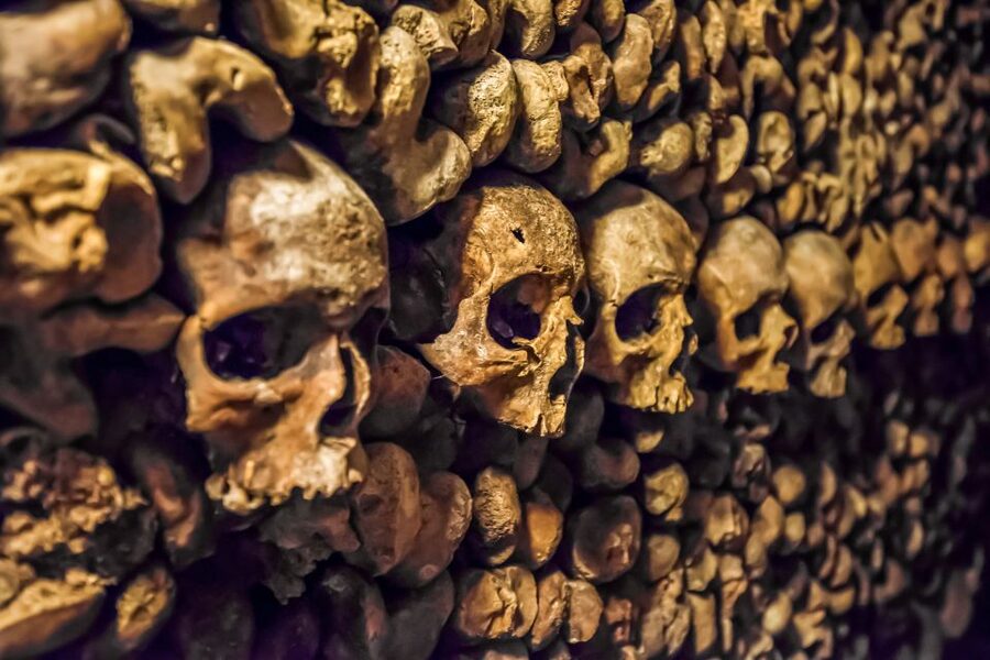 Paris: Catacombs Restricted Access Tour - The Empire of Death and six million remains