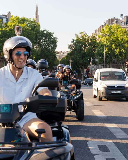 Paris: City Highlights Guided Quad Tour - Practical advice for a smooth ride