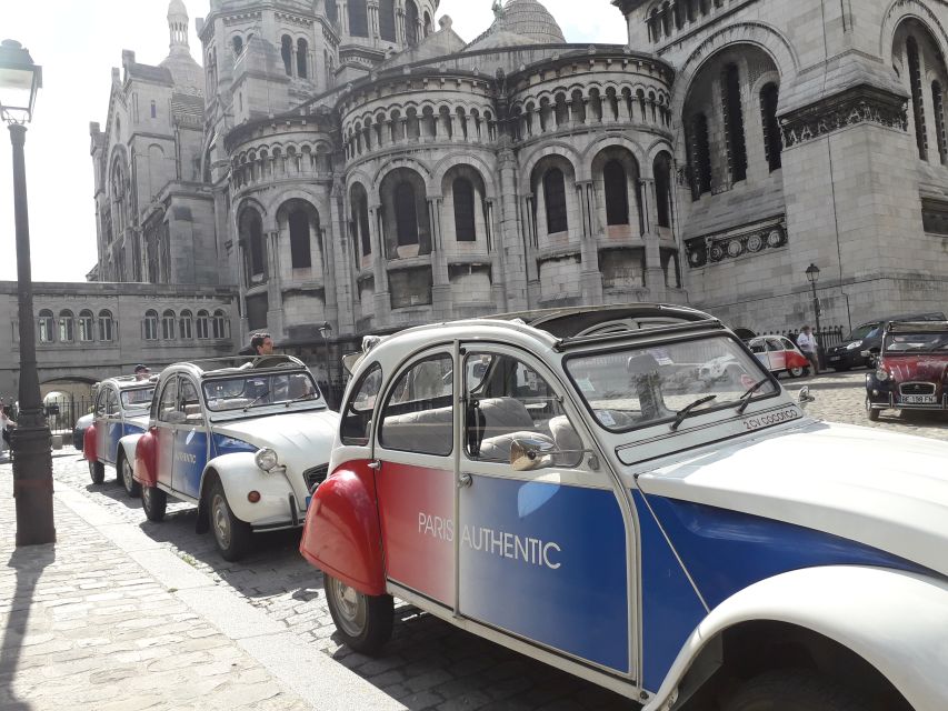 Paris: Classic Sites Tour by Vintage Citroen 2CV - The Louvre and Musée d’Orsay from the Seine