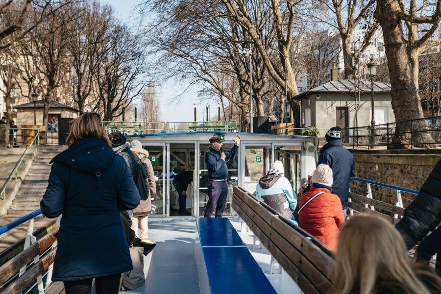 Paris: Cruise on the Saint-Martin Canal and the Seine River - Bassin de la Villette and the first bridges