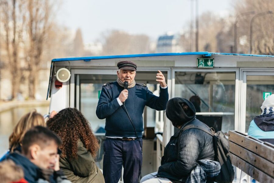 Paris: Cruise on the Saint-Martin Canal and the Seine River - Nine locks and the quiet work of the canal