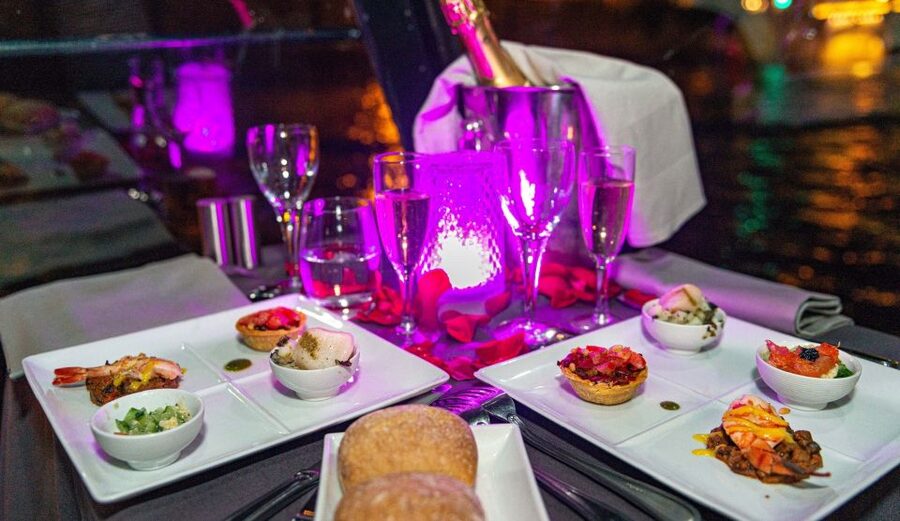 Paris: Dinner Cruise on the Seine and Eiffel Tower 2nd floor - Cancellation, language, and practical restrictions