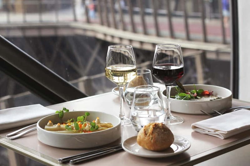 Paris: Early Dinner at Madame Brasserie in the Eiffel Tower - Cœur Brasserie or Seine View